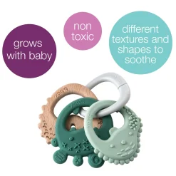 B.Box For Kids Anneau de dentition trio Sage