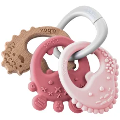 B.Box For Kids Anneau de dentition trio Blush