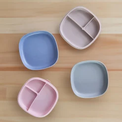 B.Box For Kids Assiette compartimentée 2 en 1 Blush