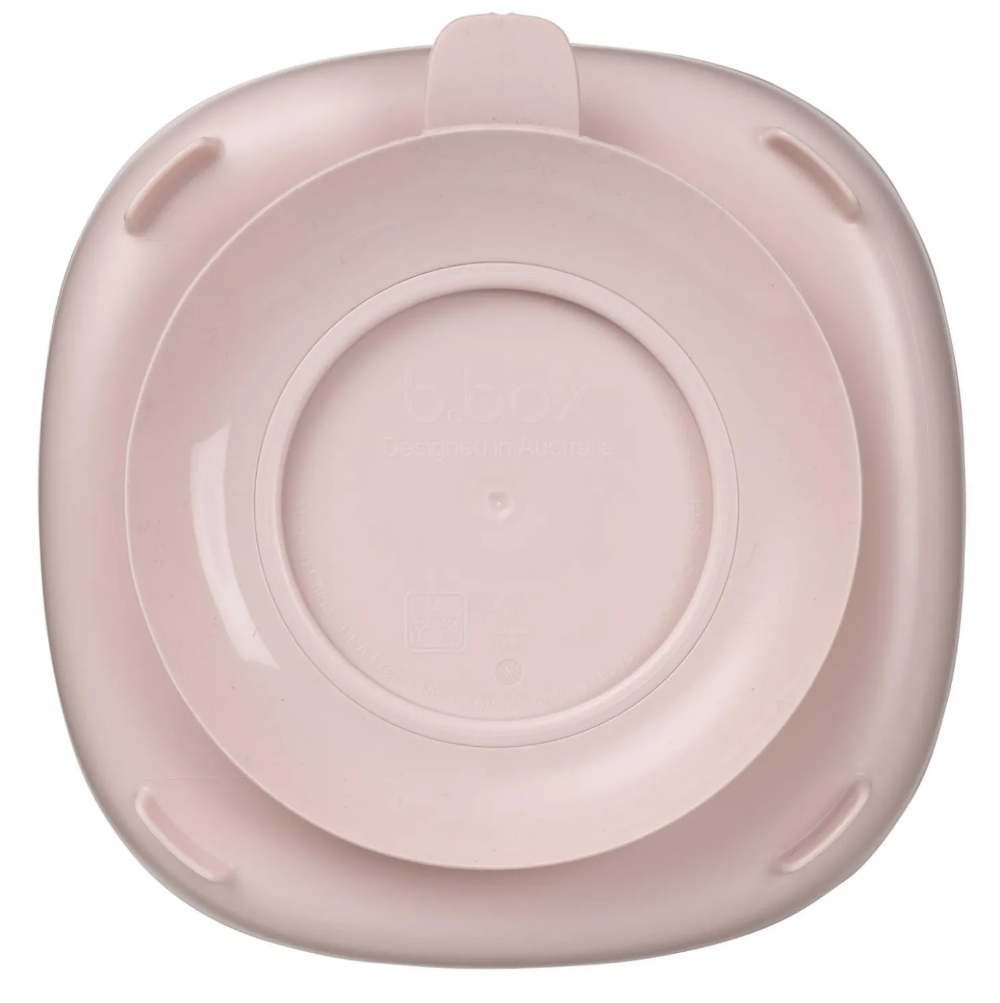 B.Box For Kids Assiette compartimentée 2 en 1 Blush