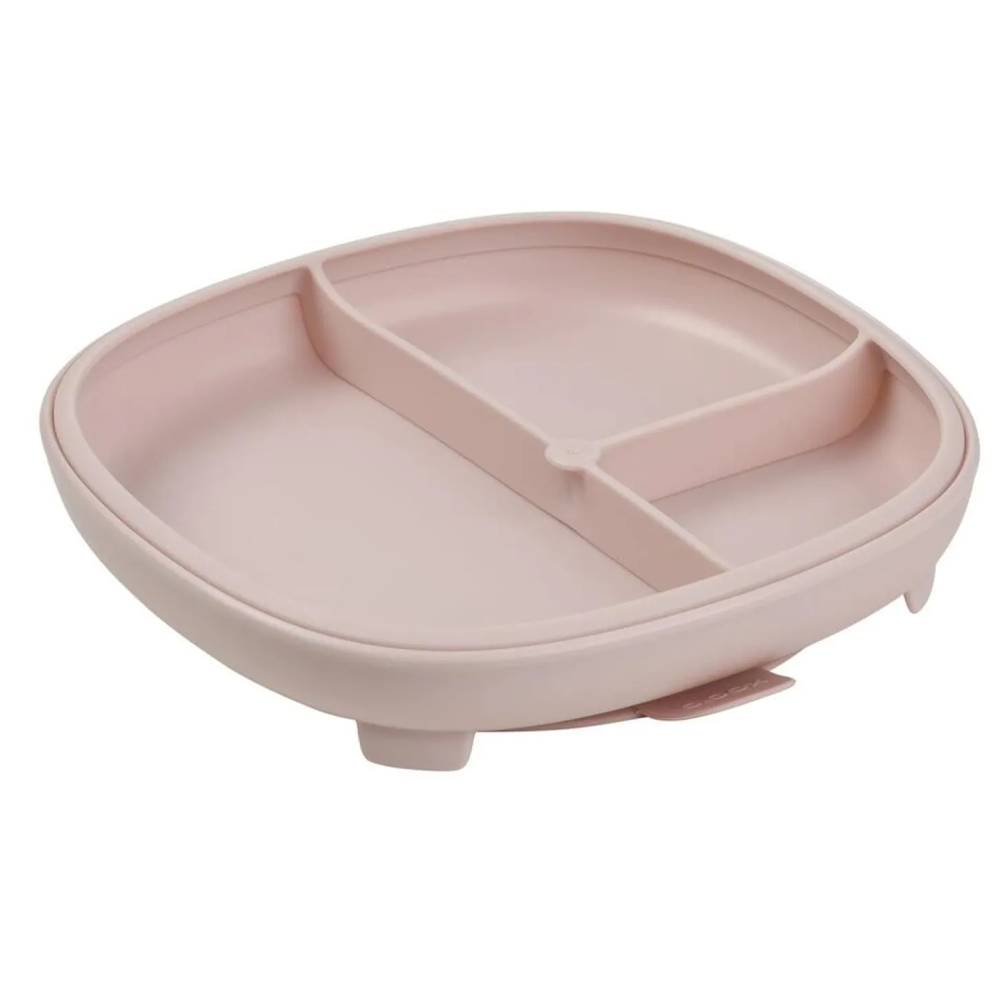 B.Box For Kids Assiette compartimentée 2 en 1 Blush