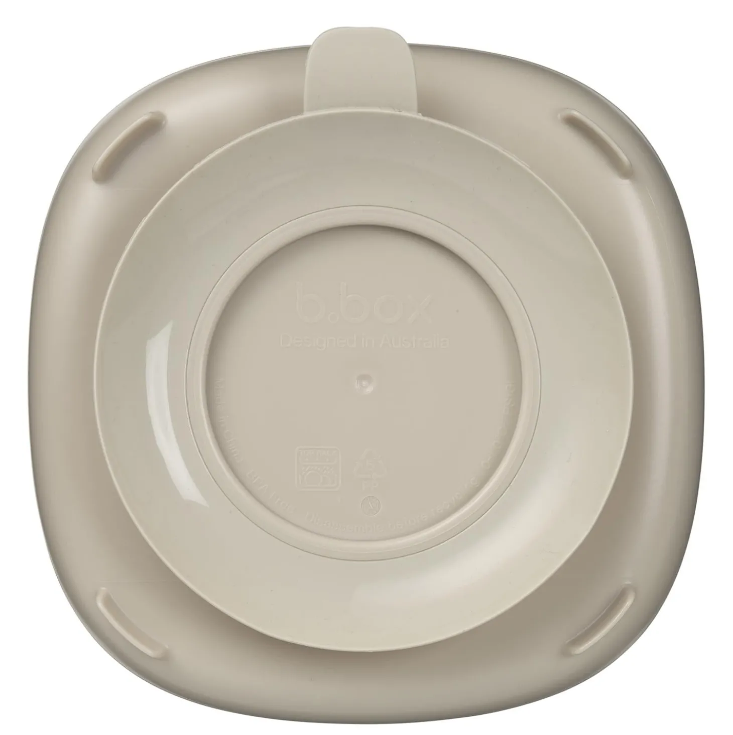 B.Box For Kids Assiette compartimentée 2 en 1 Latte