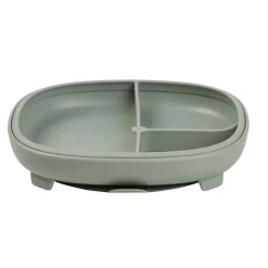 B.Box For Kids Assiette compartimentée 2 en 1 Sage