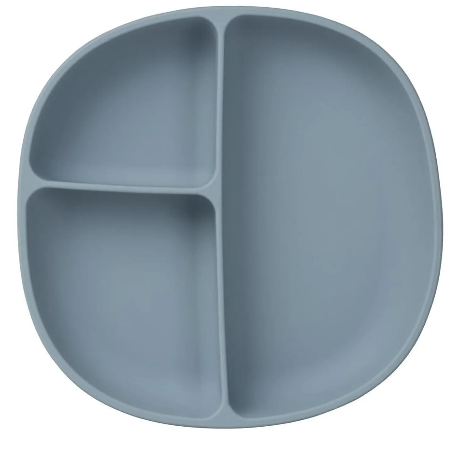 B.Box For Kids Assiette ventousée et couvercle en silicone Ocean