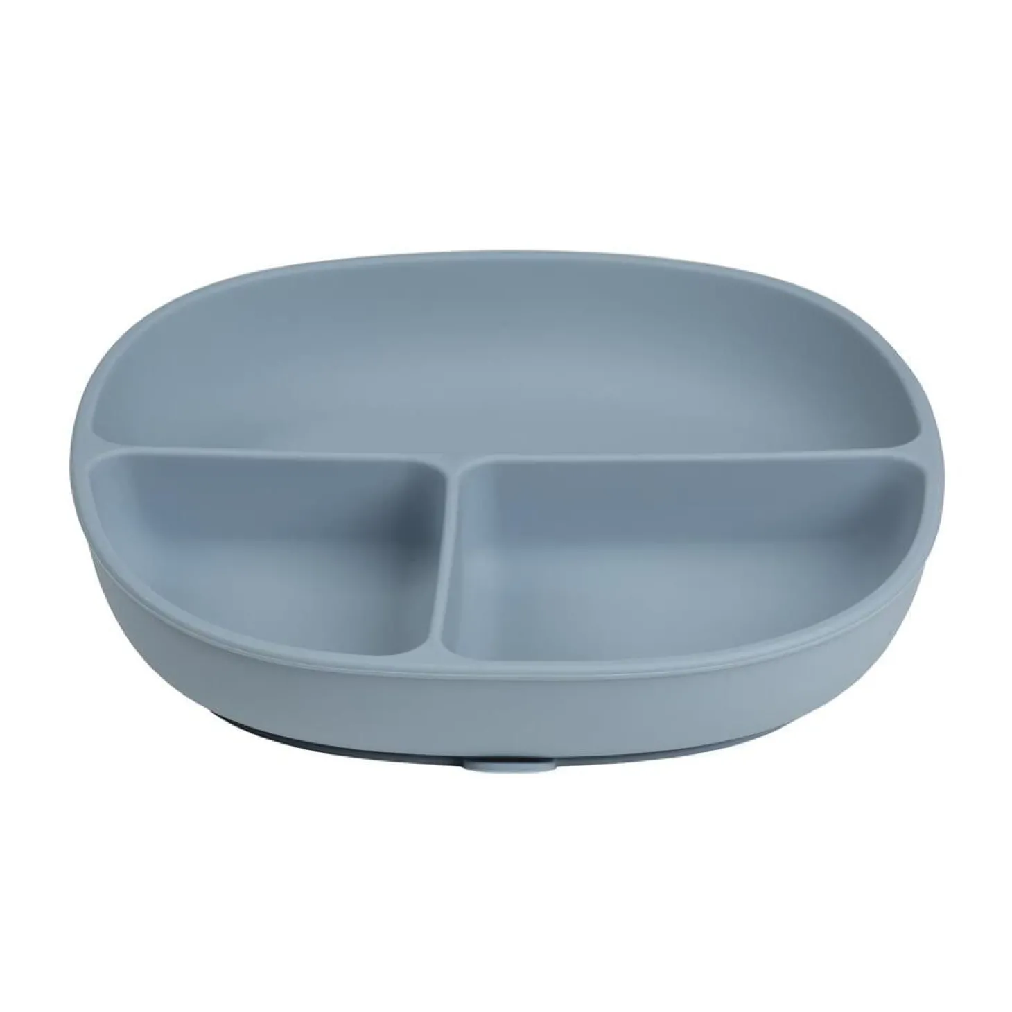 B.Box For Kids Assiette ventousée et couvercle en silicone Ocean