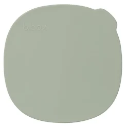 B.Box For Kids                    Assiette ventousée et couvercle en silicone    Sage