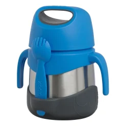 B.Box For Kids Boite à repas isotherme evolutive avec fourchette Blue slate
