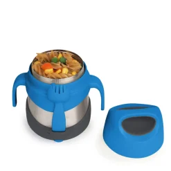 B.Box For Kids Boite à repas isotherme evolutive avec fourchette Blue slate