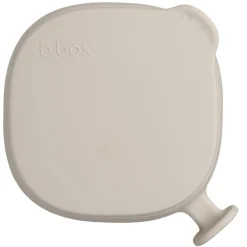B.Box For Kids Bol ventousé et couvercle en silicone Latte