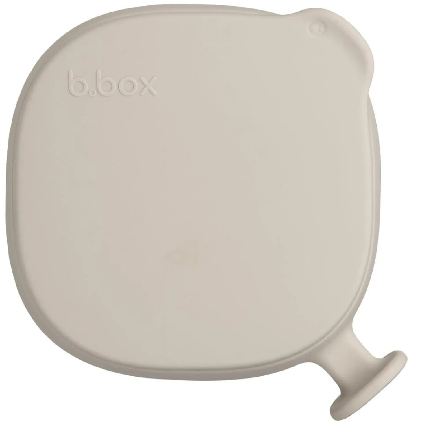 B.Box For Kids Bol ventousé et couvercle en silicone Latte