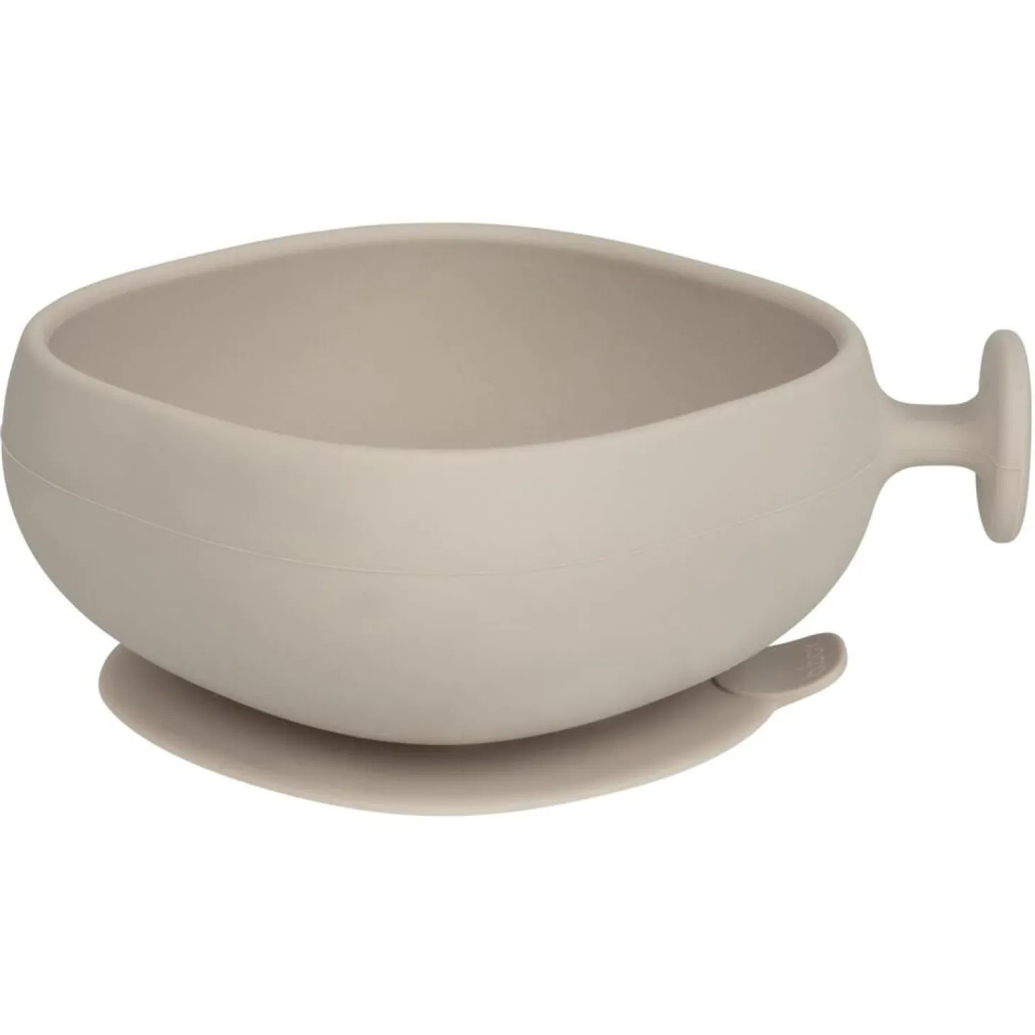 B.Box For Kids Bol ventousé et couvercle en silicone Latte
