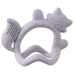 B.Box For Kids Bracelet de dentition en silicone au poignet de bébé Peony Mauve 3 mois +