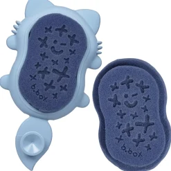 B.Box For Kids                    Brosse et éponge de bain bébé    Bleu