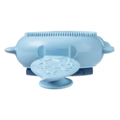 B.Box For Kids Brosse et éponge de bain bébé Bleu