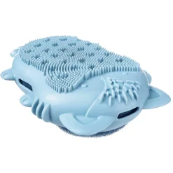 B.Box For Kids Brosse et éponge de bain bébé Bleu
