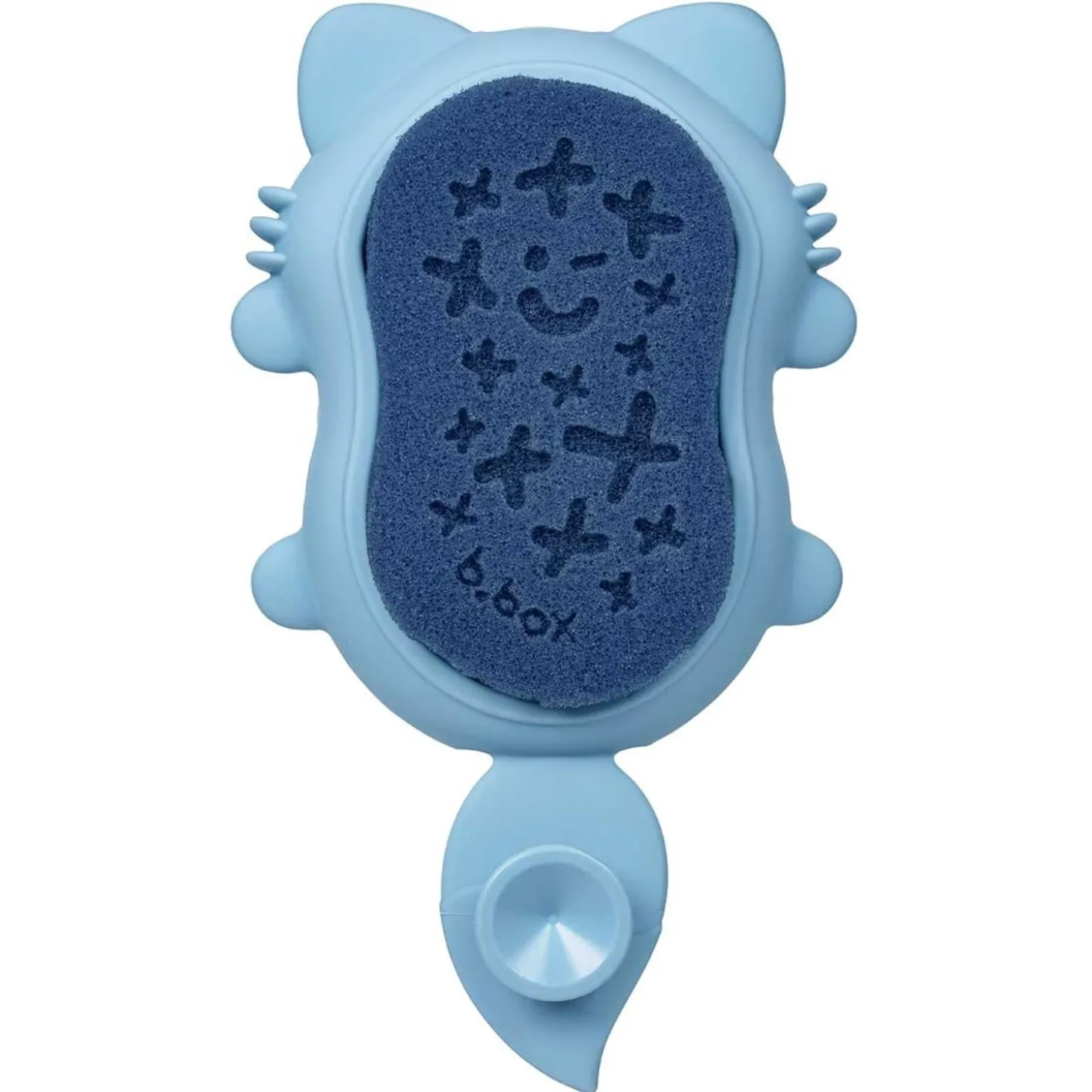 B.Box For Kids Brosse et éponge de bain bébé Bleu