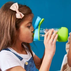 B.Box For Kids                    Gourde enfant en plastique Tritan avec bec anti-fuite    Blue Slate            450 ml
