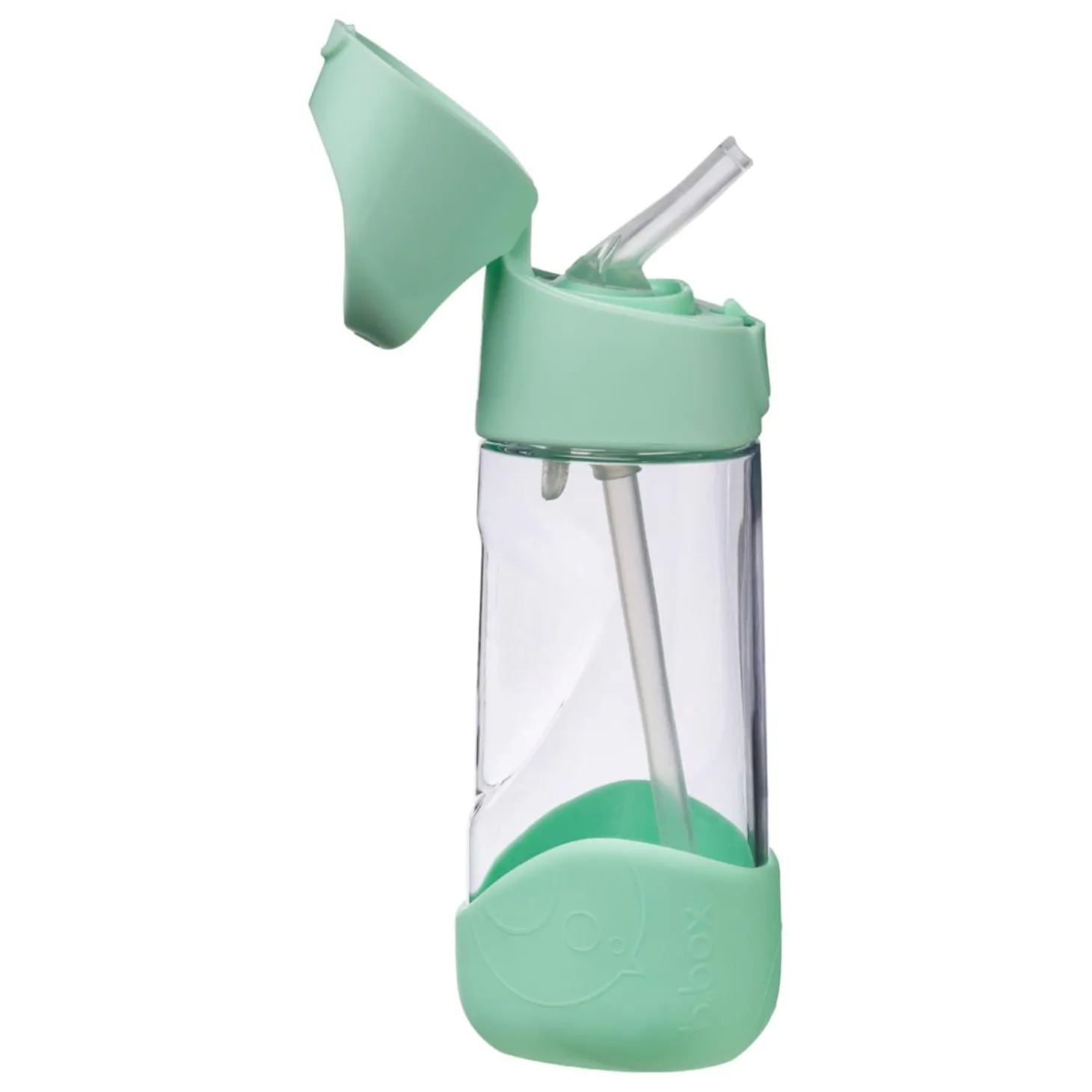 B.Box For Kids Gourde en tritan avec paille en silicone Spearmint 450 ml