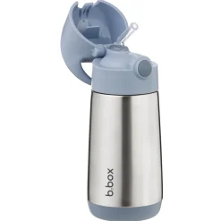 B.Box For Kids Gourde inox isotherme avec paille en silicone Chill out 350 ml