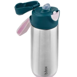 B.Box For Kids Gourde inox isotherme avec bec en silicone Indigo rose 500 ml