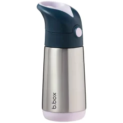 B.Box For Kids                    Gourde inox isotherme avec paille en silicone    Indigo rose            350 ml