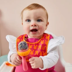 B.Box For Kids                    Grignoteuse sur trepied avec embout silicone    Strawberry
