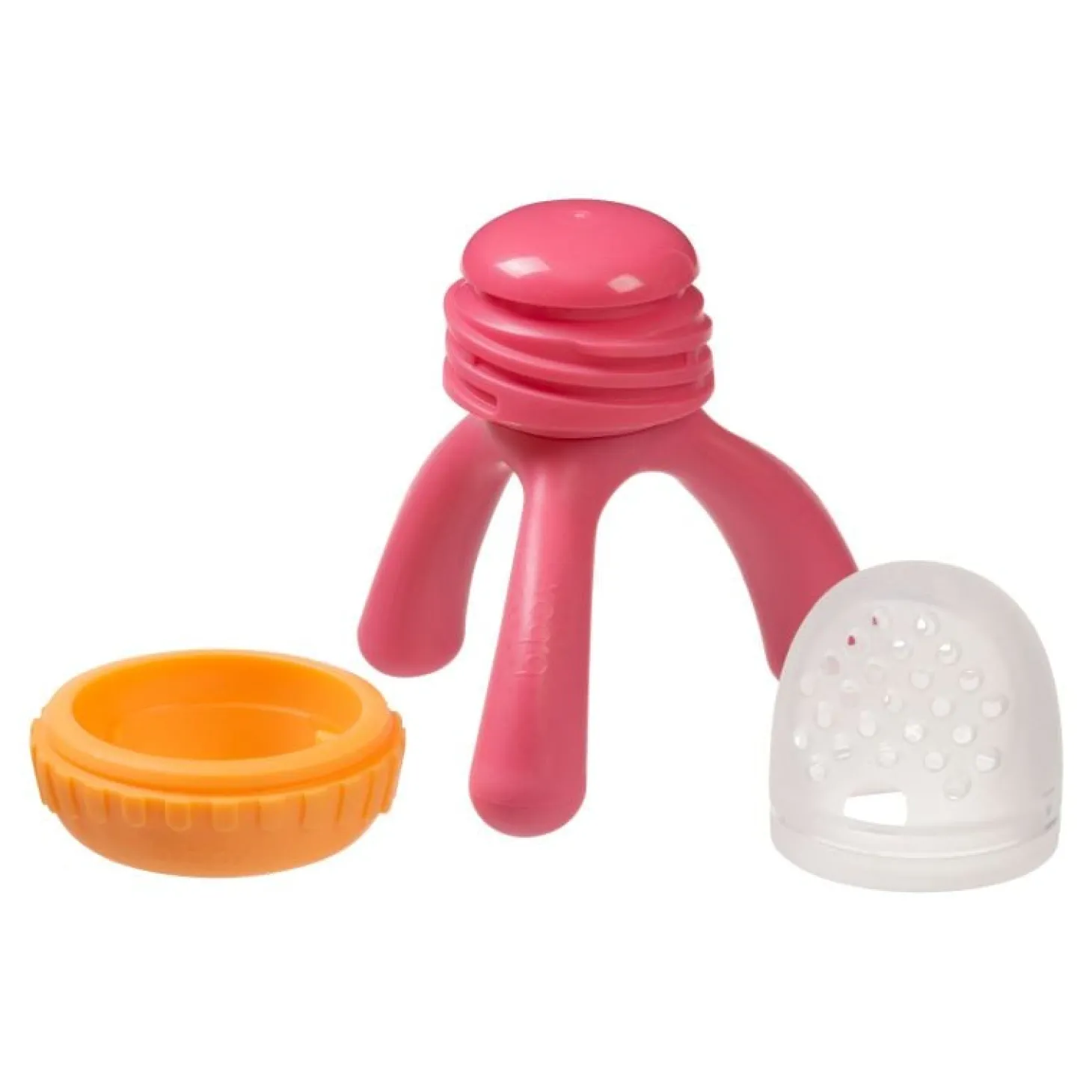 B.Box For Kids Grignoteuse sur trepied avec embout silicone Strawberry