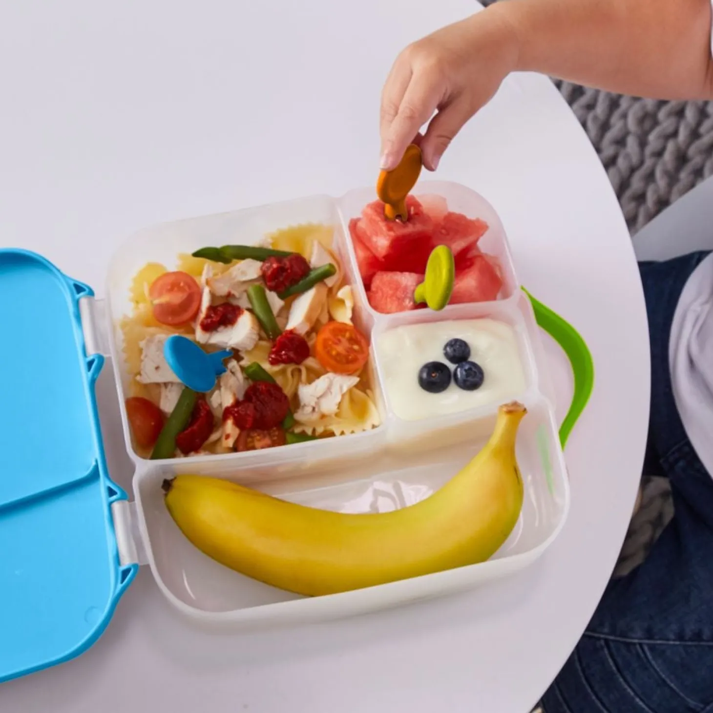 B.Box For Kids 3 mini fourchettes Pastelles