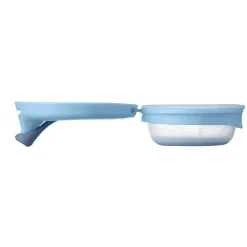 B.Box For Kids                    Poche gourde repas bébé rechargeable en silicone    Bleu            110 ml