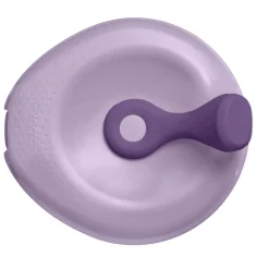 B.Box For Kids Poche gourde repas bébé rechargeable en silicone Mauve 110 ml
