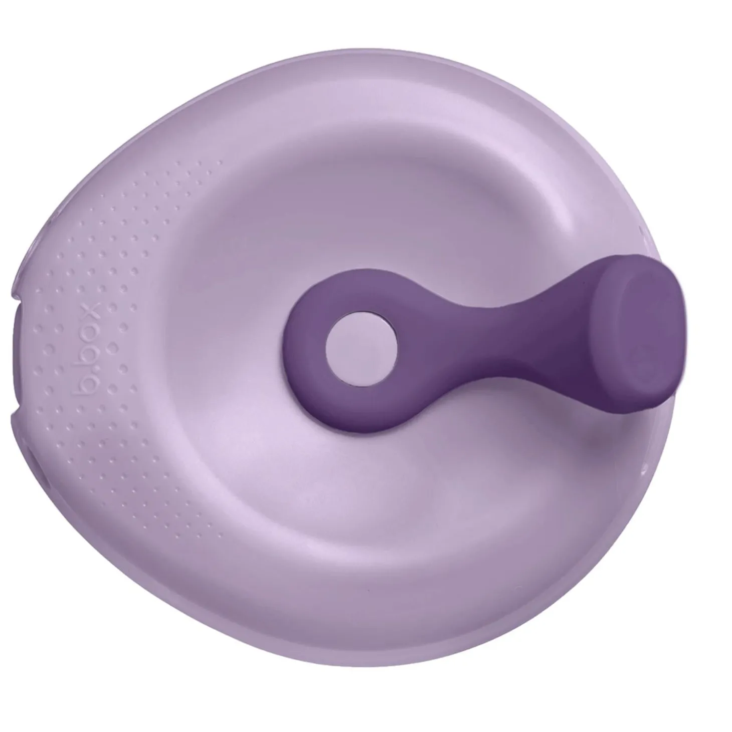 B.Box For Kids Poche gourde repas bébé rechargeable en silicone Mauve 110 ml