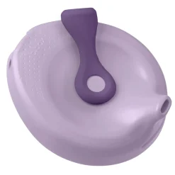 B.Box For Kids Poche gourde repas bébé rechargeable en silicone Mauve 110 ml