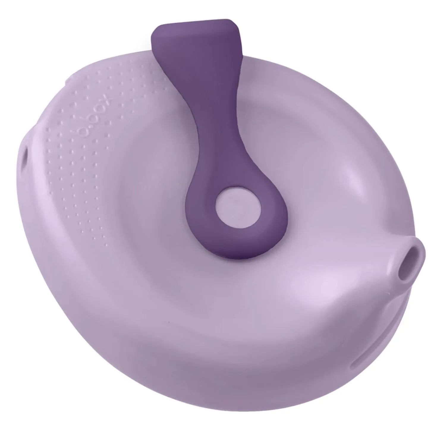 B.Box For Kids Poche gourde repas bébé rechargeable en silicone Mauve 110 ml