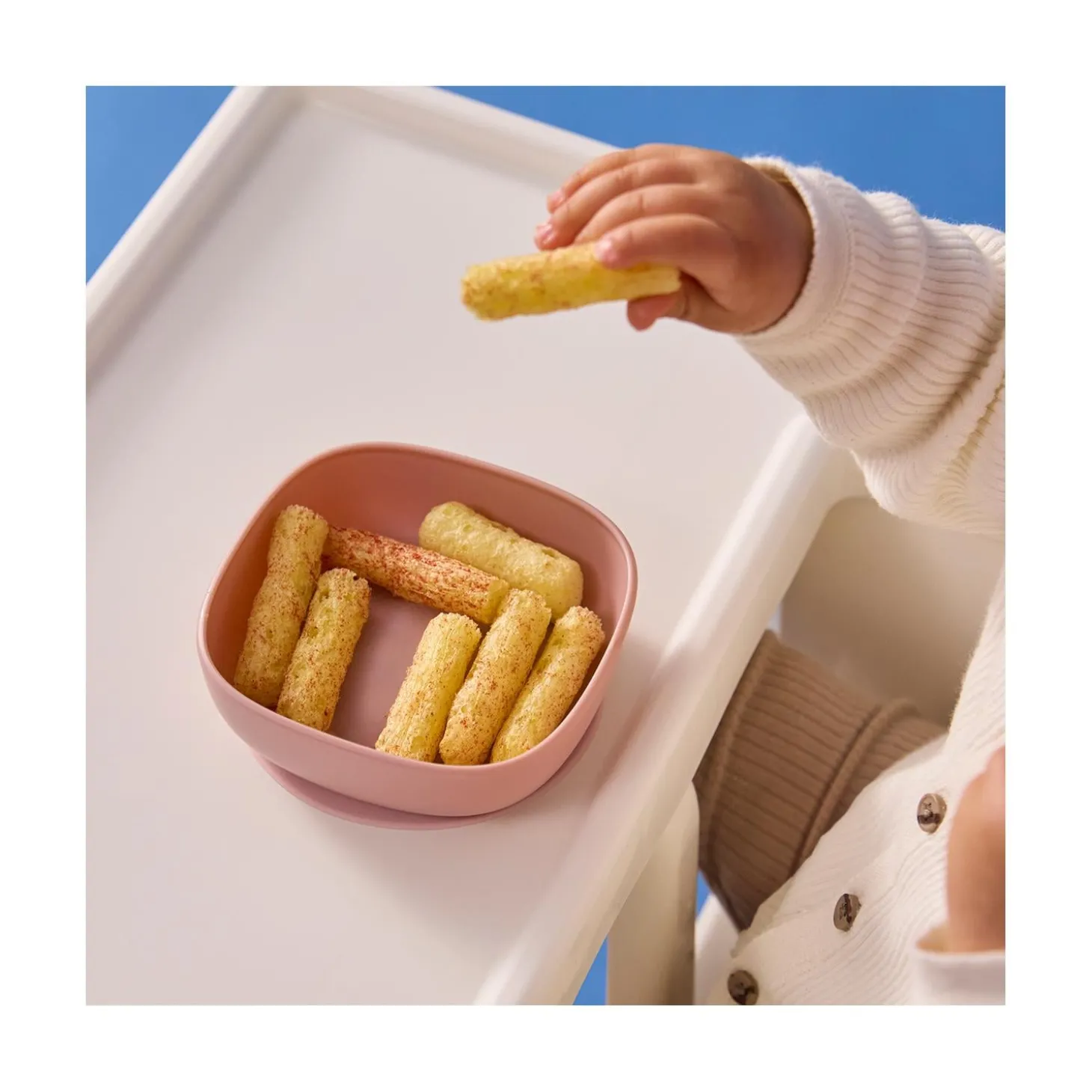 B.Box For Kids Set de bol à ventouse duo Blush