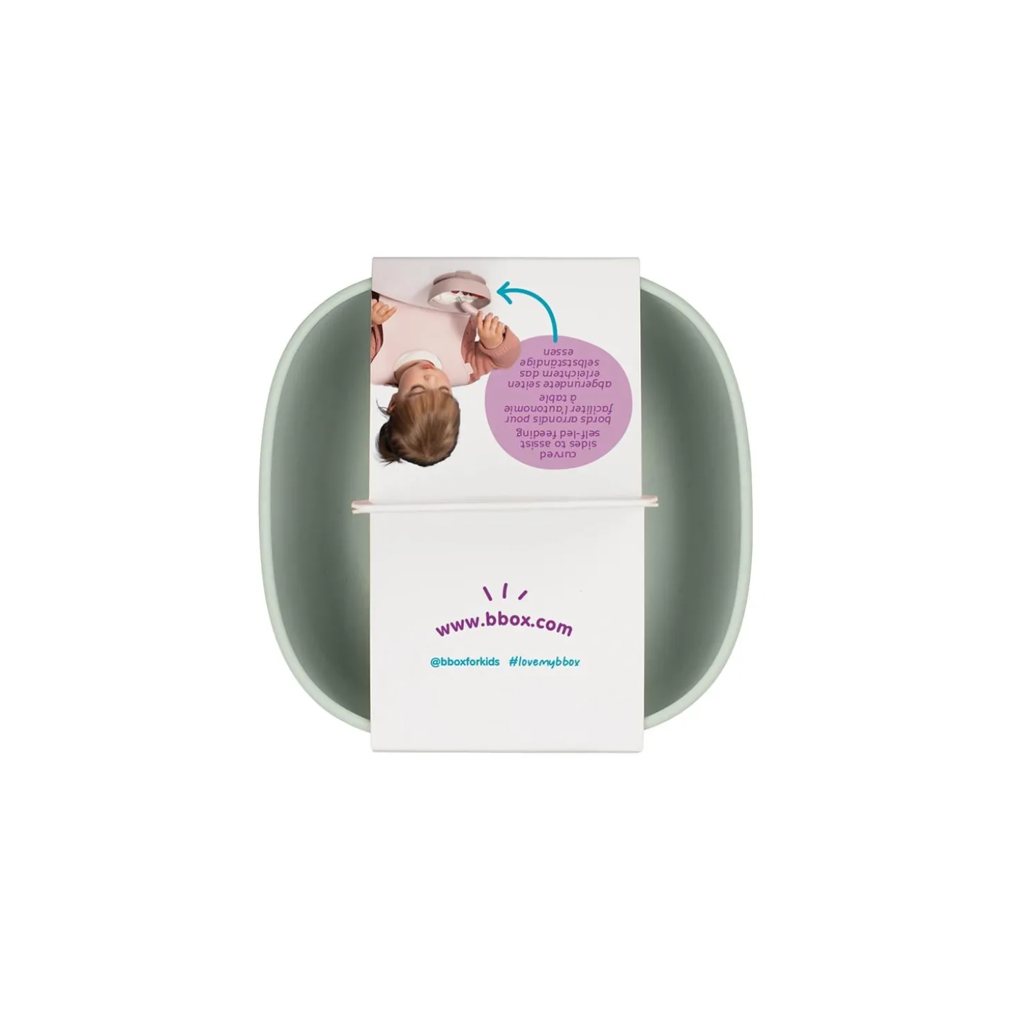 B.Box For Kids Set de bol à ventouse trio Sage