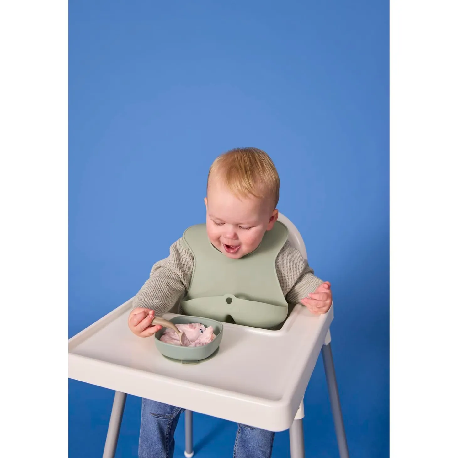 B.Box For Kids Set de bol à ventouse trio Sage