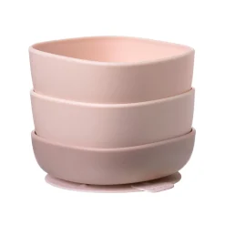 B.Box For Kids Set de bol à ventouse trio Blush