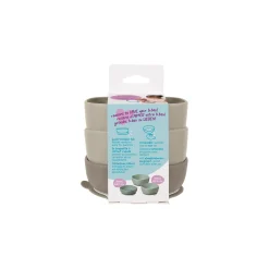 B.Box For Kids                    Set de bol à ventouse trio    Latte