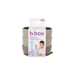 B.Box For Kids Set de bol à ventouse trio Latte