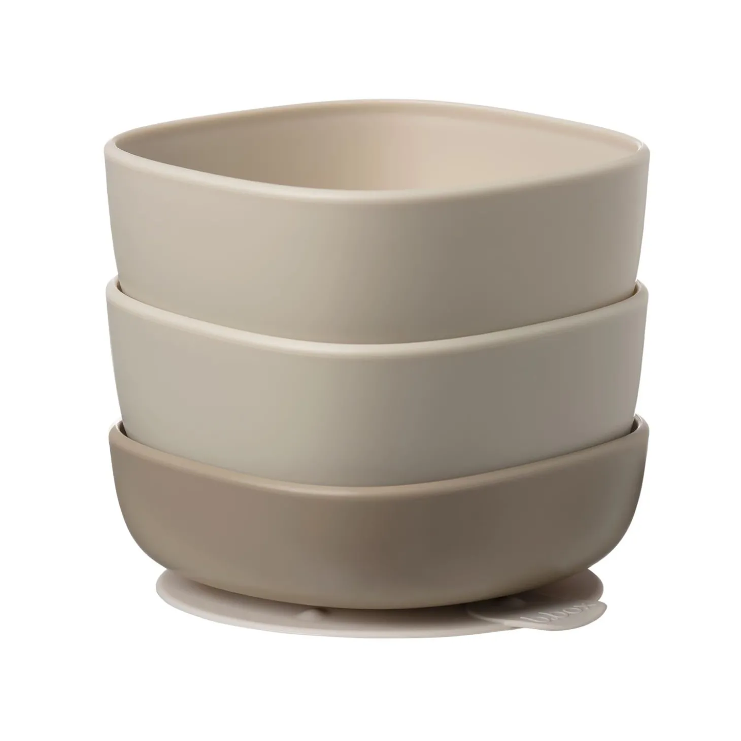 B.Box For Kids Set de bol à ventouse trio Latte