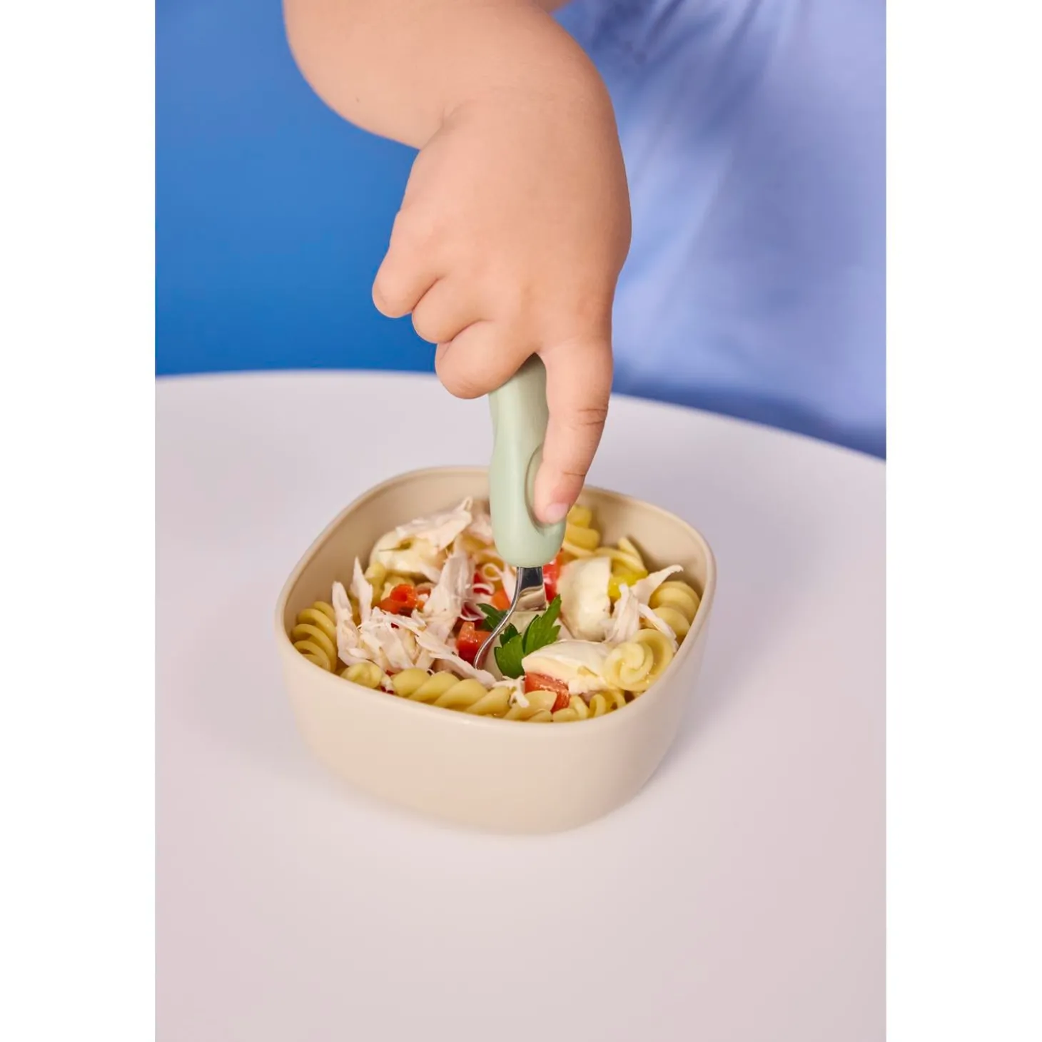 B.Box For Kids Set de bol à ventouse trio Latte