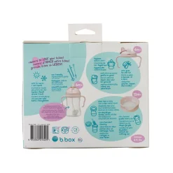 B.Box For Kids Set de tasse évolutif Blush 240 ml