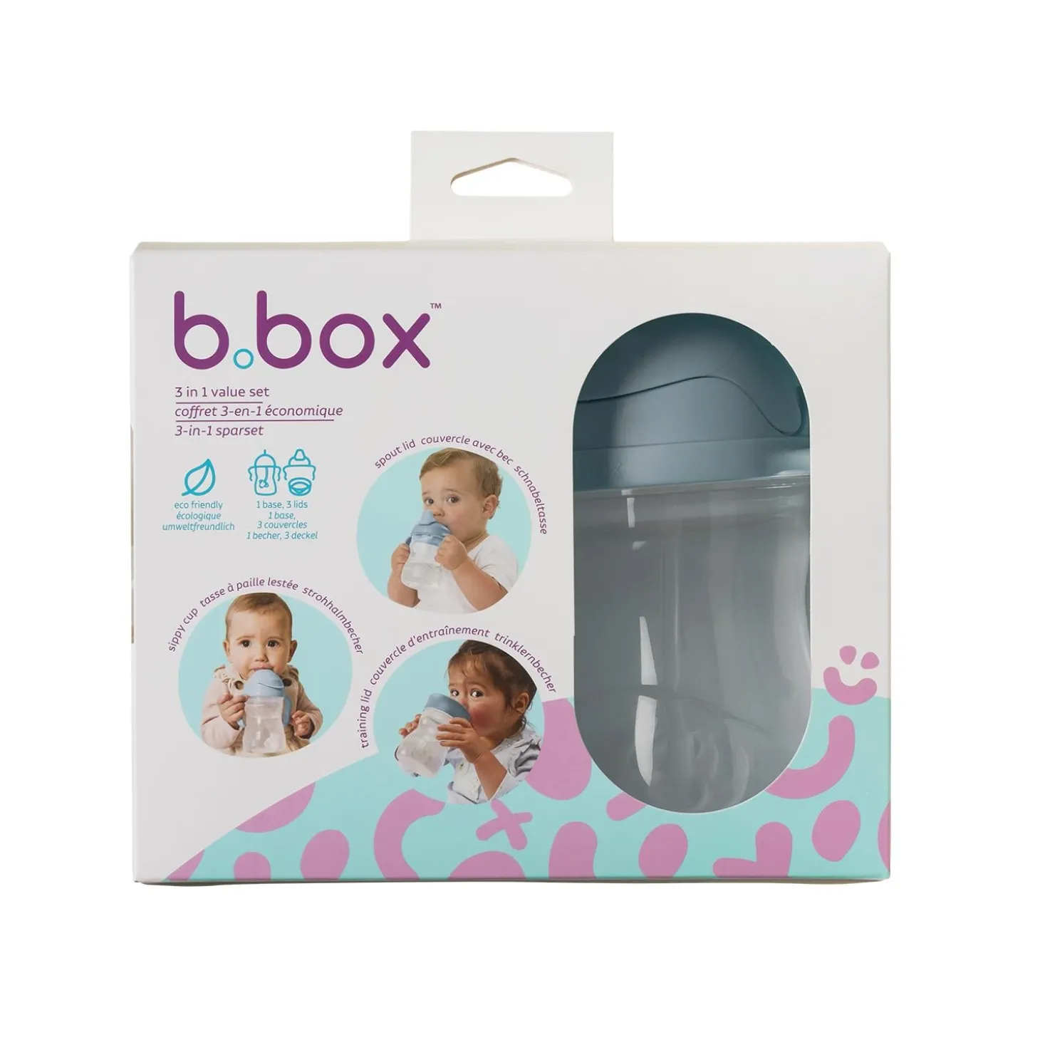 B.Box For Kids Set de tasse évolutif Ocean 240 ml