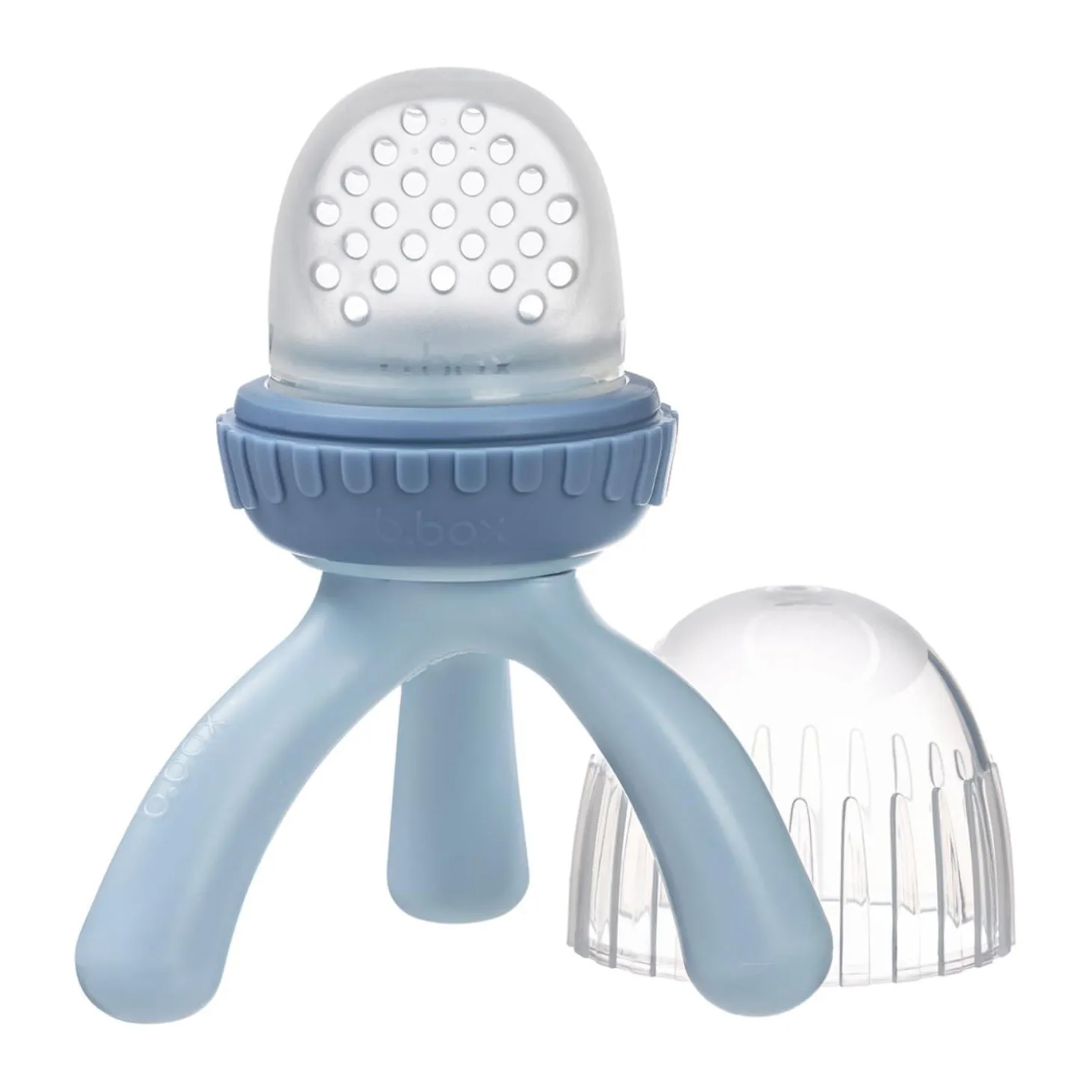 B.Box For Kids Sucette grignoteuse + embout silicone sur trépied Lullaby blue