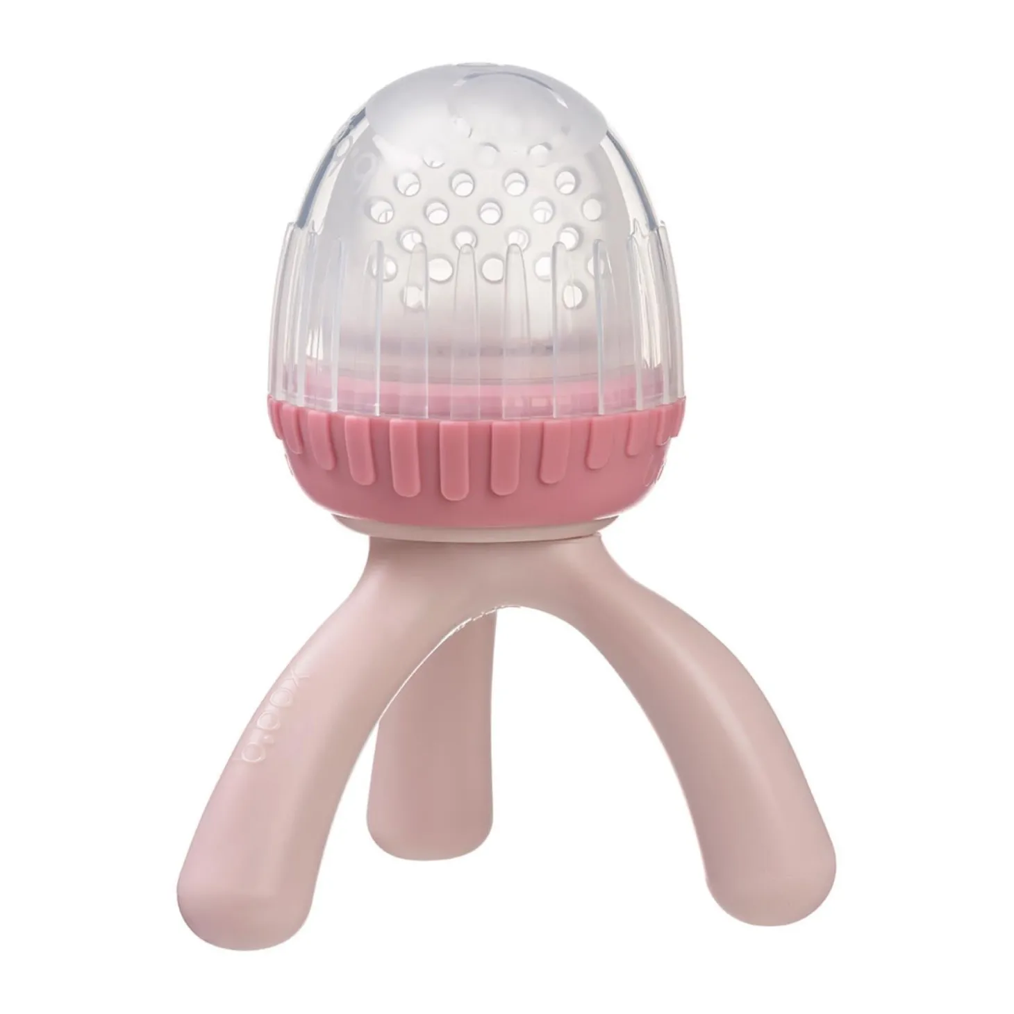 B.Box For Kids Sucette grignoteuse + embout silicone sur trépied Blush