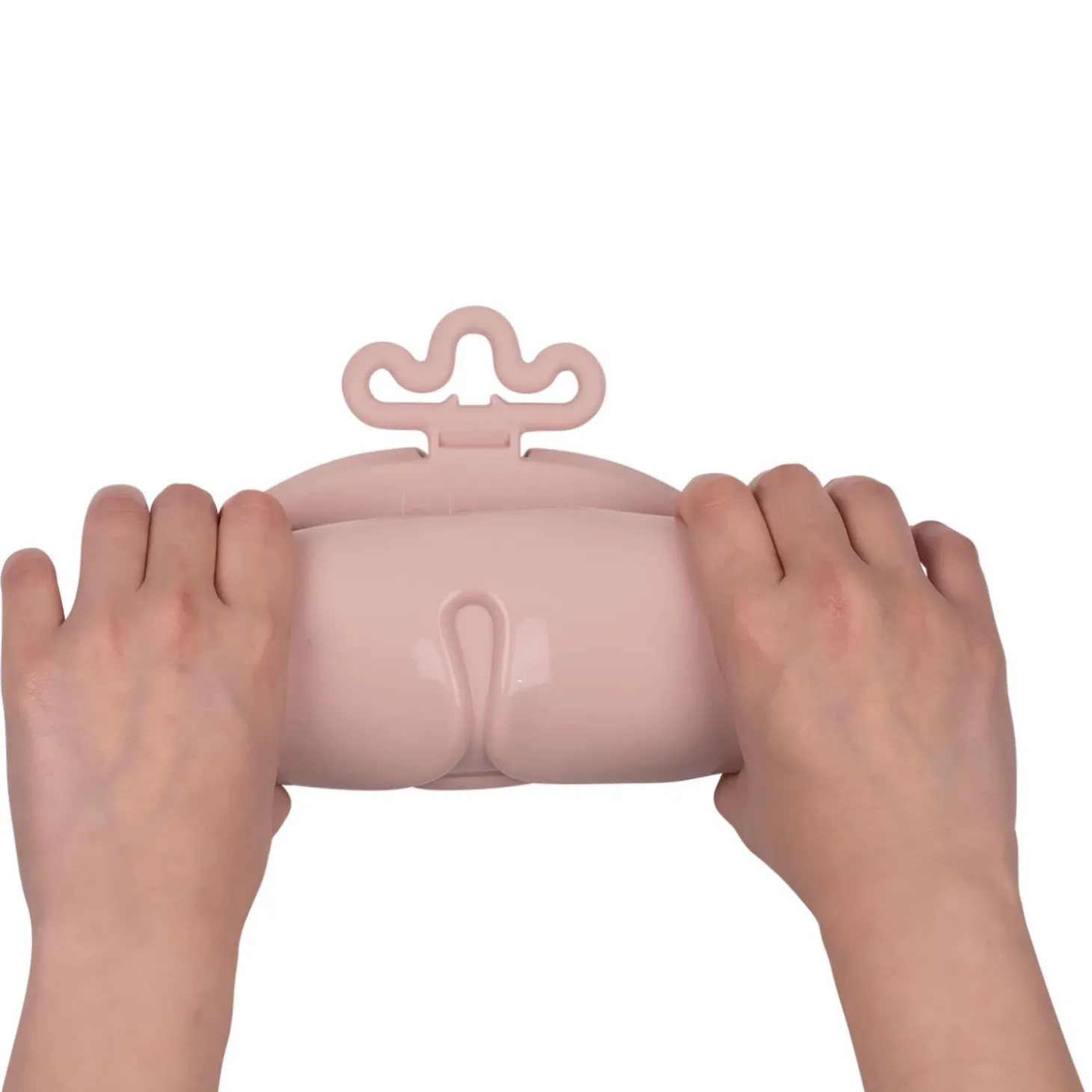 B.Box For Kids Tapis de repas en silicone Roll + Go Blush