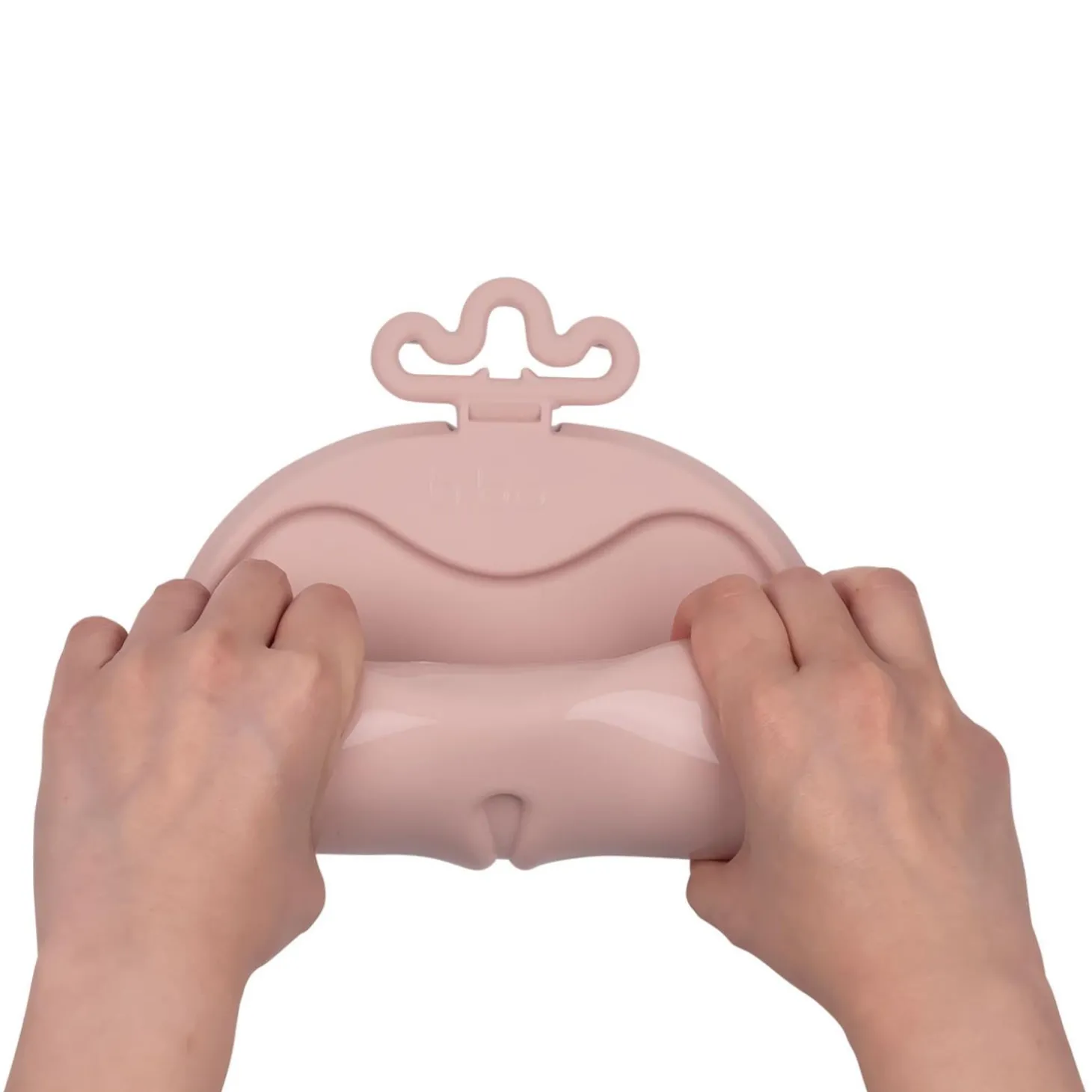B.Box For Kids Tapis de repas en silicone Roll + Go Blush