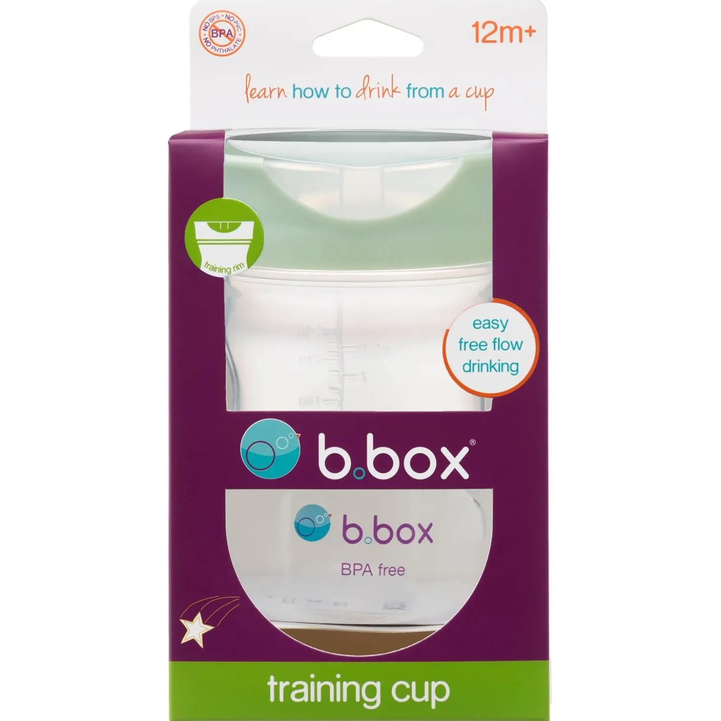B.Box For Kids Tasse d'apprentissage Blush 240 ml