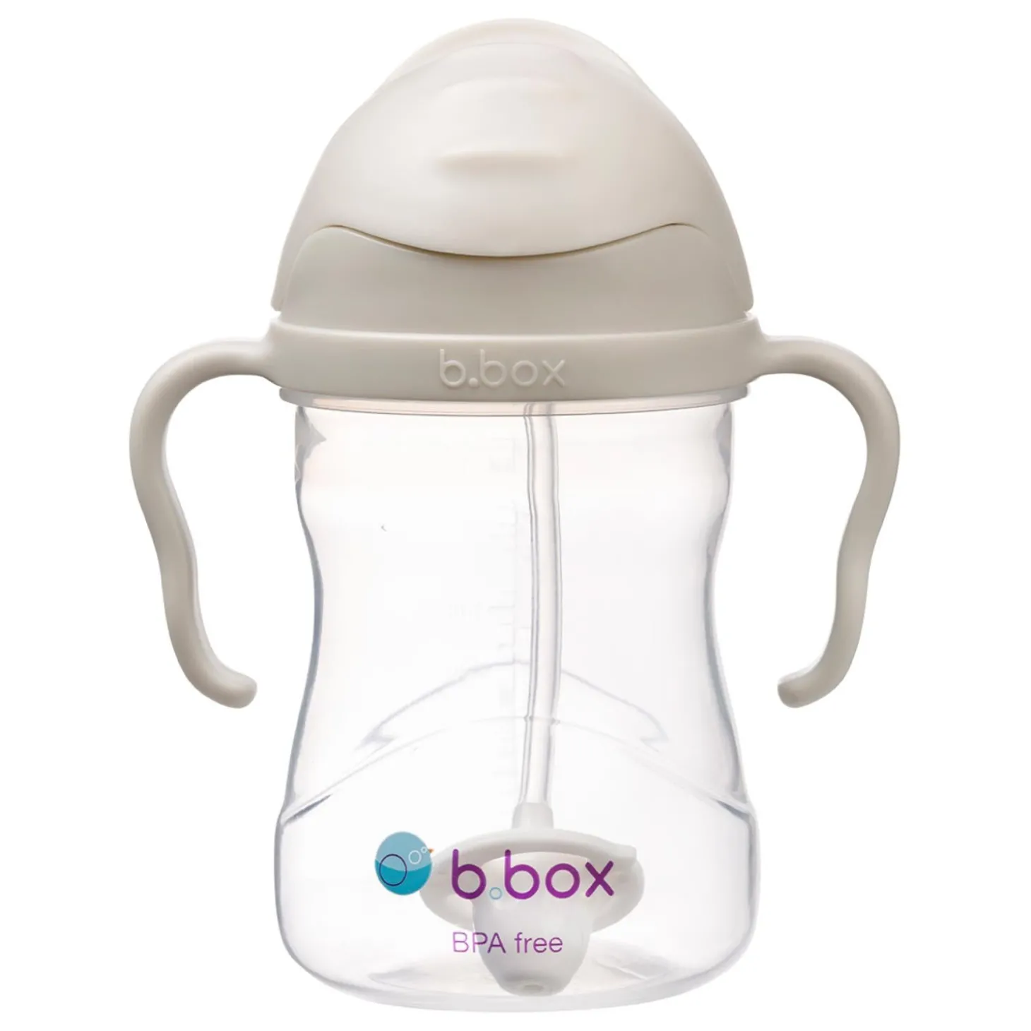B.Box For Kids Tasse à paille lestée Latte 240 ml