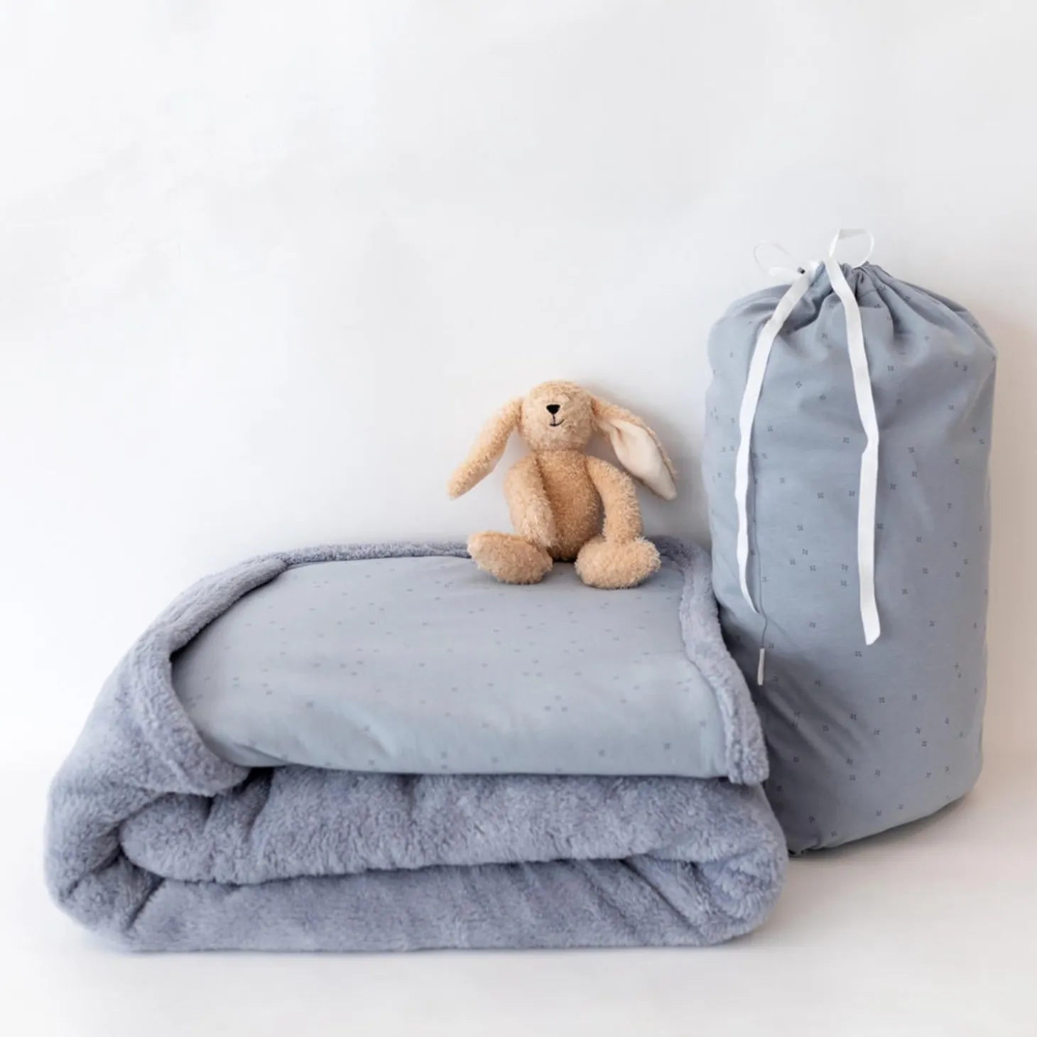 Bemini Camping bag softy tog 3 bleu stone 70x140 cm